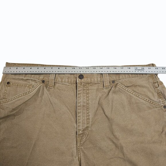 CE Schmidt Workwear Canvas Carpenter Pants Utility Tough 44" W x 31" L  Tan - Picture 8 of 16